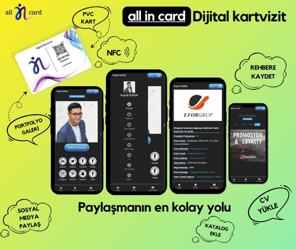 ALL IN CARD - NFC Dijital Kartvizit